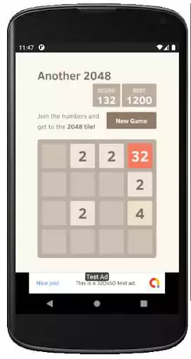 Play Another 2048 2021 as an online game Another 2048 2021 with UptoPlay
