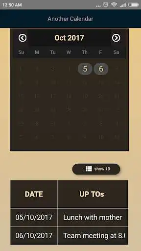 Play Another Calendar as an online game Another Calendar with UptoPlay
