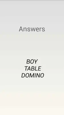 Play Answers for Pic-Words Play Answers for Pic-Words