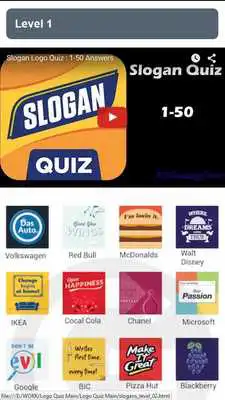 Play Answers Logo Quiz (Slogans)