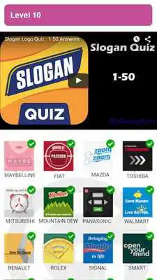 Play Answers Logo Quiz (Slogans)