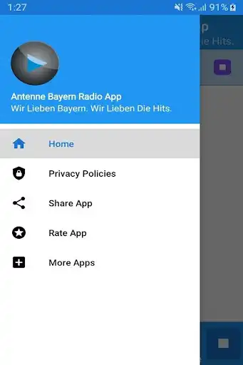 Play Antenne Bayern Radio App as an online game Antenne Bayern Radio App with UptoPlay
