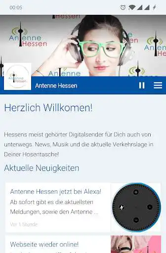 Play Antenne Hessen  and enjoy Antenne Hessen with UptoPlay