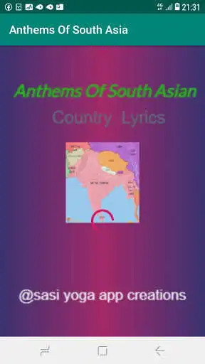 Play Anthems Of South Asia  and enjoy Anthems Of South Asia with UptoPlay