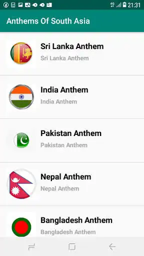Play Anthems Of South Asia as an online game Anthems Of South Asia with UptoPlay