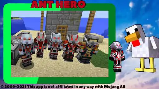 Play Ant hero craft mod as an online game Ant hero craft mod with UptoPlay