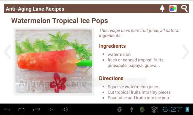 Play Anti-Aging Lane - Recipes II