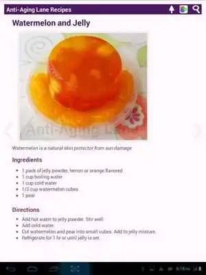 Play Anti-Aging Lane - Recipes II