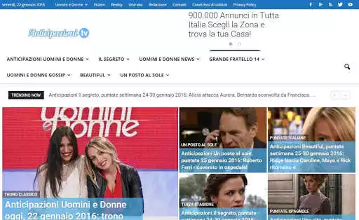 Play Anticipazioni Tv  and enjoy Anticipazioni Tv with UptoPlay
