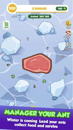 Play Ant Idle: Tycoon Factory! as an online game Ant Idle: Tycoon Factory! with UptoPlay