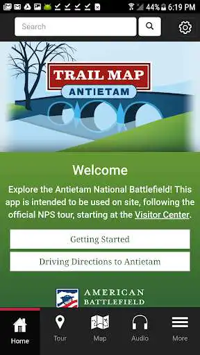 Play Antietam Trail Map App  and enjoy Antietam Trail Map App with UptoPlay
