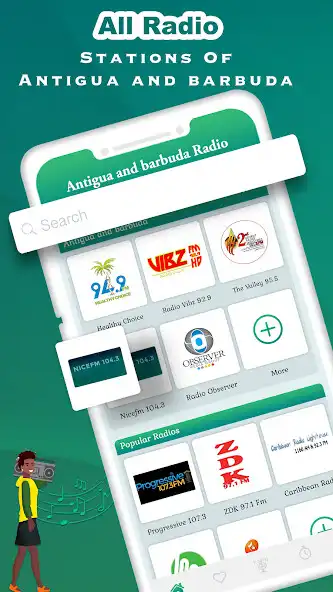 Play Antigua  Barbuda Radio FM  and enjoy Antigua  Barbuda Radio FM with UptoPlay