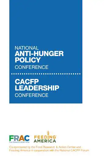 Play Anti-Hunger Policy Conference