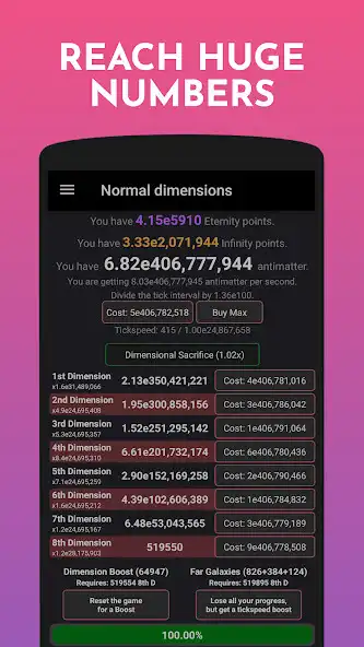 Play Antimatter Dimensions  and enjoy Antimatter Dimensions with UptoPlay