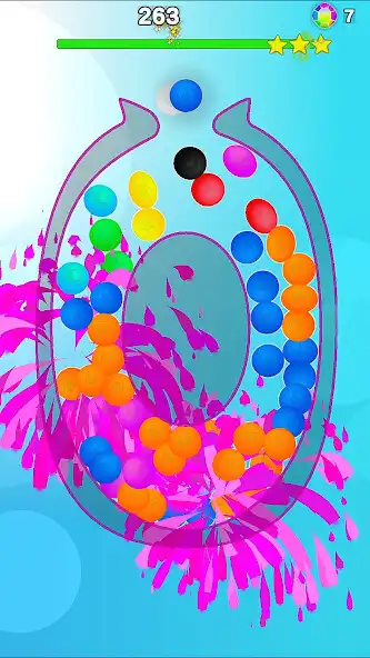 Play Anti-merge Bounce Balls pop it as an online game Anti-merge Bounce Balls pop it with UptoPlay