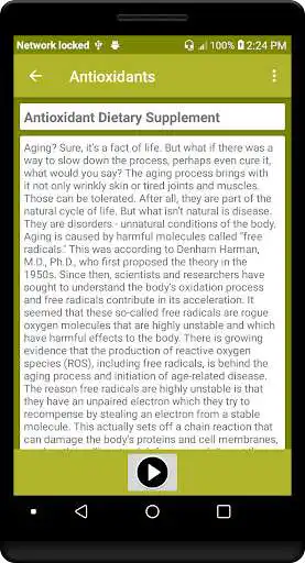 Play Antioxidants
