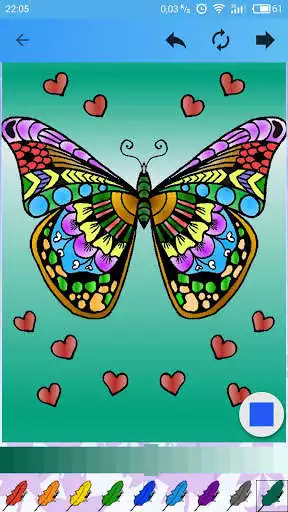 Play Antistress coloring for kids and adults as an online game Antistress coloring for kids and adults with UptoPlay