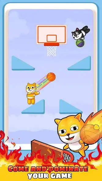 Play Antistress Dog Dunk  and enjoy Antistress Dog Dunk with UptoPlay