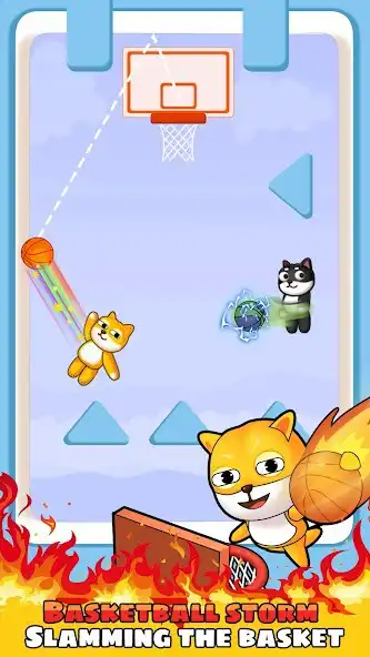 Play Antistress Dog Dunk as an online game Antistress Dog Dunk with UptoPlay