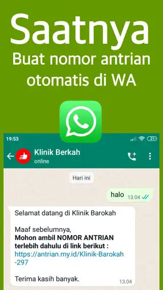 Play Antrian WA Otomatis as an online game Antrian WA Otomatis with UptoPlay