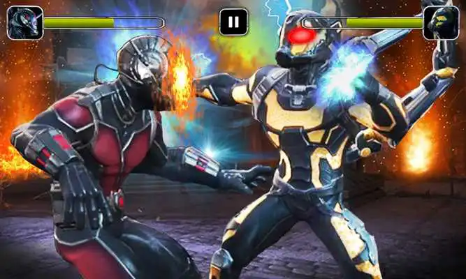 Play Ant Superhero Micro Battle - Street Fighting Games