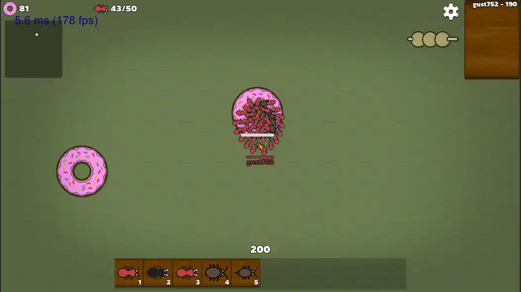 Play antzer io as an online game antzer io with UptoPlay