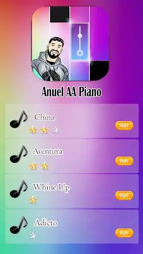 Play Anuel AA Piano Tiles as an online game Anuel AA Piano Tiles with UptoPlay