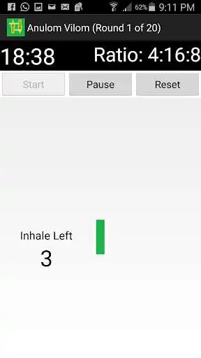 Play Anulom Vilom Pranayam Yoga Breathing as an online game Anulom Vilom Pranayam Yoga Breathing with UptoPlay