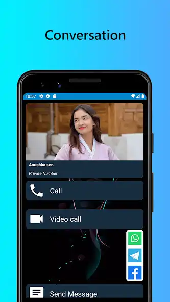 Play Anushka sen - easy call / chat as an online game Anushka sen - easy call / chat with UptoPlay