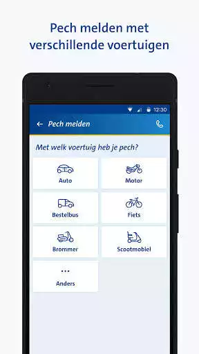 Play ANWB Wegenwacht Pechhulp app as an online game ANWB Wegenwacht Pechhulp app with UptoPlay