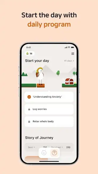 Play Anxy - No worries as an online game Anxy - No worries with UptoPlay