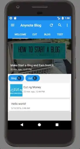 Play Anynote Blog  and enjoy Anynote Blog with UptoPlay