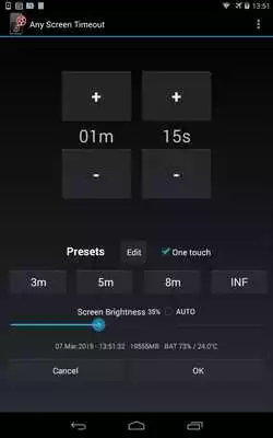 Play Any Screen Timeout