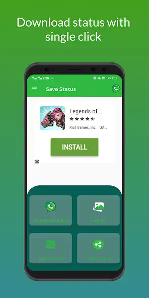 Play Any Status Saver for WhatsApp  and enjoy Any Status Saver for WhatsApp with UptoPlay