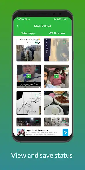 Play Any Status Saver for WhatsApp as an online game Any Status Saver for WhatsApp with UptoPlay