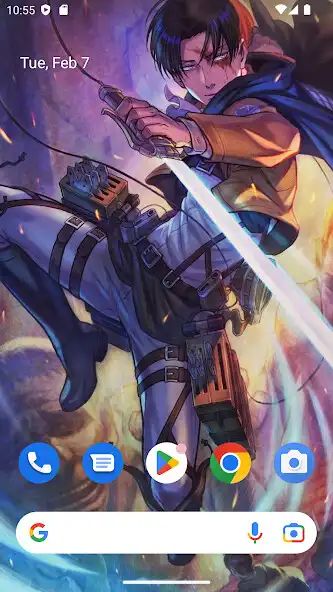 Play AOT Levi Ackerman Wallpaper as an online game AOT Levi Ackerman Wallpaper with UptoPlay