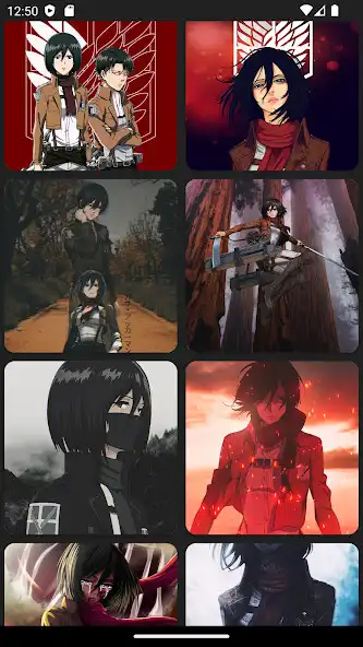 Play AOT Mikasa Ackerman Wallpaper  and enjoy AOT Mikasa Ackerman Wallpaper with UptoPlay