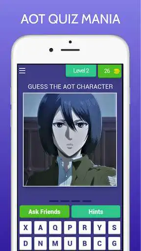 Play AOT Quiz Mania as an online game AOT Quiz Mania with UptoPlay