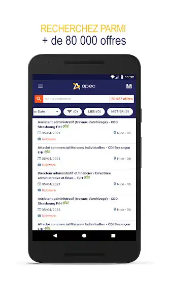 Play Apec : offres d’emploi cadre  and enjoy Apec : offres d’emploi cadre with UptoPlay
