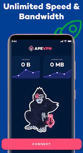 Play APE VPN - A lightning-fast and Free VPN Proxy  and enjoy APE VPN - A lightning-fast and Free VPN Proxy with UptoPlay