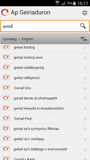 Play Ap Geiriaduron Cymraeg/Welsh as an online game online Ap Geiriaduron Cymraeg/Welsh with UptoPlay com.cysgliad.android.apGeiriaduron Play Ap Geiriaduron Cymraeg/Welsh as an online game Ap Geiriaduron Cymraeg/Welsh with UptoPlay