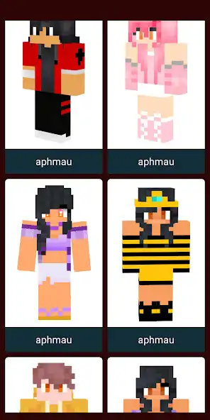 Play Aphmau Skin for MCPE as an online game Aphmau Skin for MCPE with UptoPlay