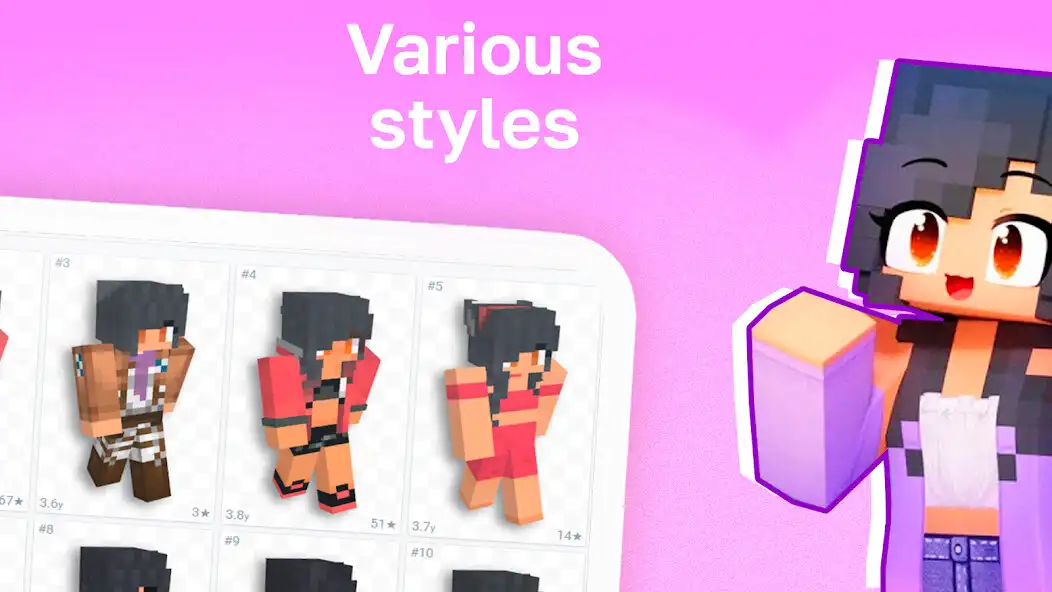 Play Aphmau Skin Mod as an online game Aphmau Skin Mod with UptoPlay