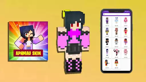 Play Aphmau Skins for Minecraft as an online game Aphmau Skins for Minecraft with UptoPlay