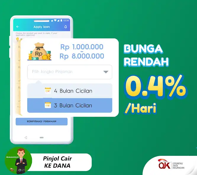 Play Apk Pinjol Cair Ke Dana List  and enjoy Apk Pinjol Cair Ke Dana List with UptoPlay