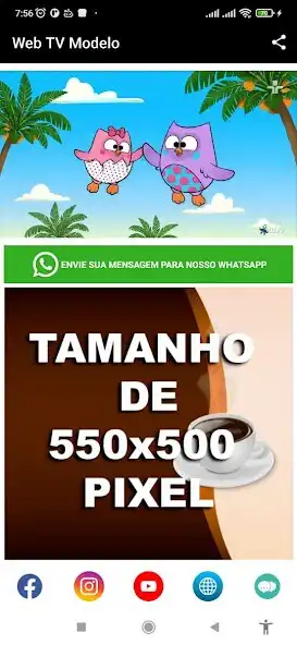 Play Aplicativo Modelo de Web TV  and enjoy Aplicativo Modelo de Web TV with UptoPlay