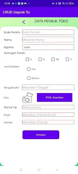 Play Aplikasi Pendataan Toko Geprek as an online game Aplikasi Pendataan Toko Geprek with UptoPlay