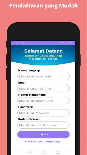 Play Aplikasi Penghasil Uang as an online game Aplikasi Penghasil Uang with UptoPlay