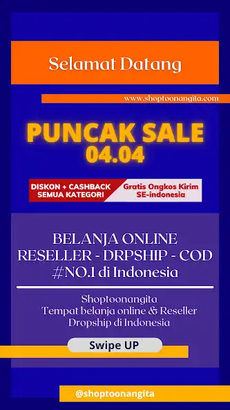 Play Aplikasi Reseller Dropship COD  and enjoy Aplikasi Reseller Dropship COD with UptoPlay