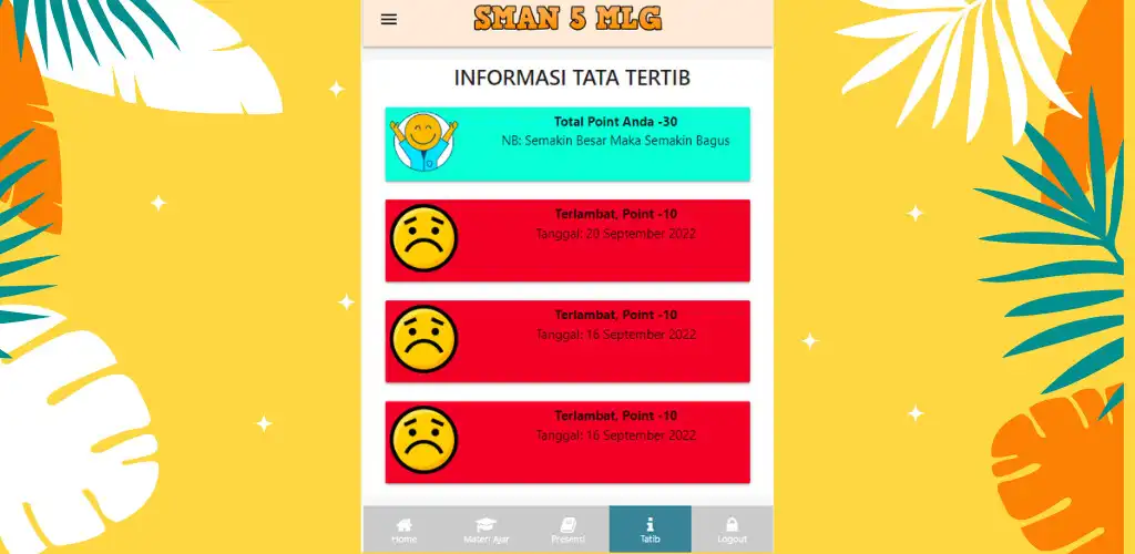 Play Aplikasi Siswa SMAN 5 MALANG as an online game Aplikasi Siswa SMAN 5 MALANG with UptoPlay